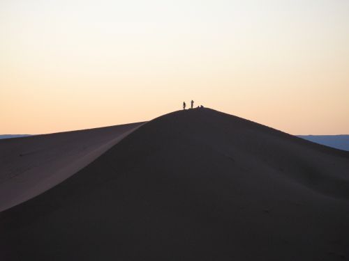 landscape desert sky