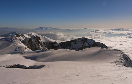 landscape panoramic snow