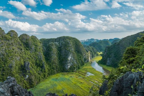 landscape vietnam scenery
