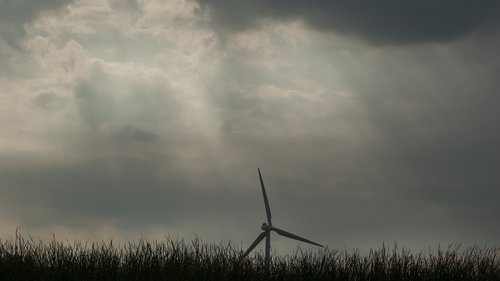 landscape  wind mill  nature