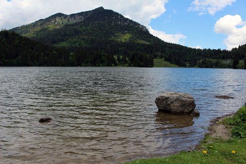 landscape  lake  mountain