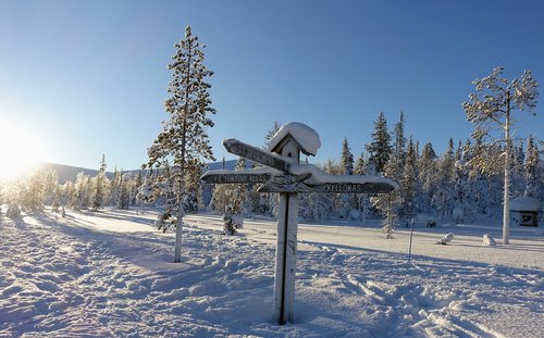 landscape  snow  winter