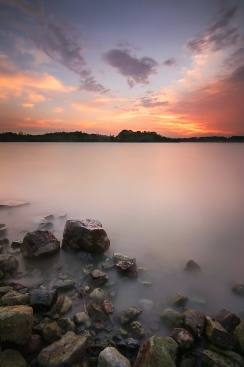 landscape  sunset  stone