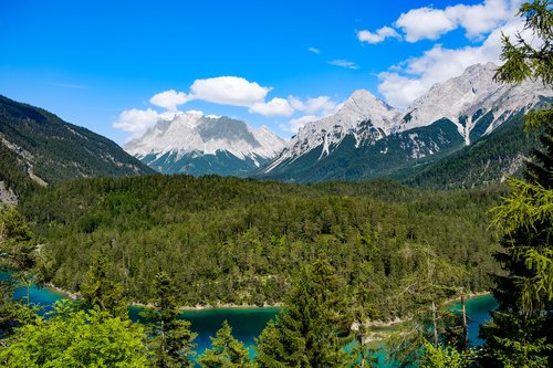 landscape  alpine  mountains