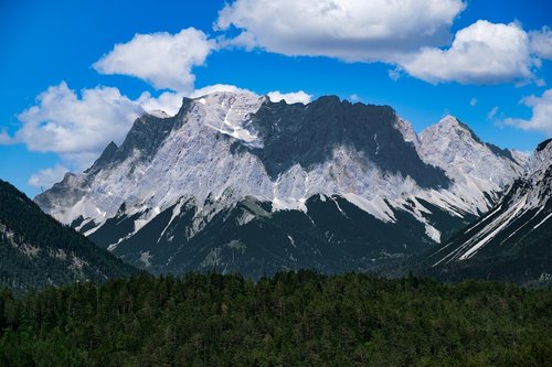 landscape  alpine  mountains