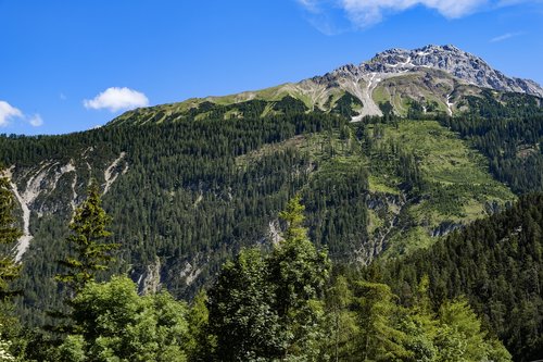 landscape  alpine  mountains