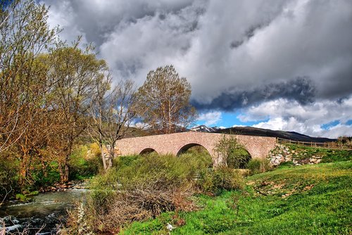 landscape  bridge  nature