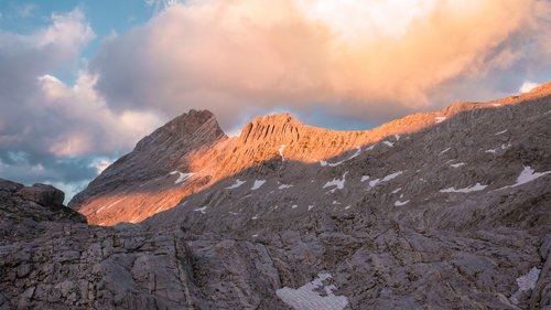 landscape  mountains  clouds