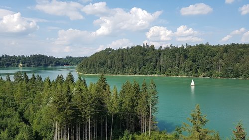 landscape  lake  idyll