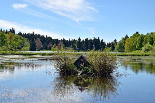landscape  pond  entenhaus