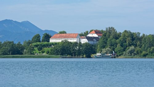 landscape  chiemsee  mr island