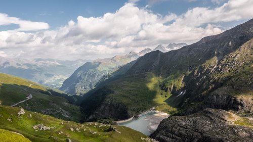 landscape  mountains  grossglockner high alpine road