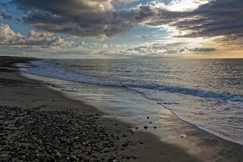 landscape  nature  evening sky