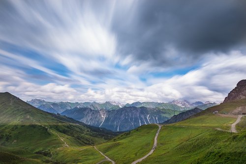 landscape  mountains  nature