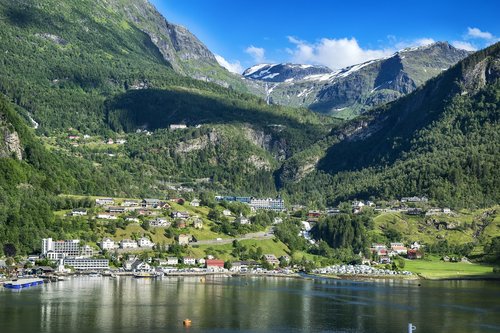 landscape  bergen  norway