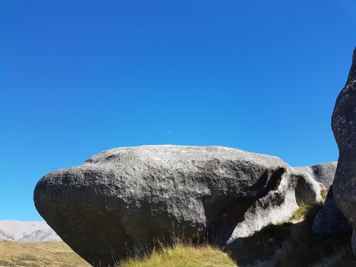 landscape  sky  boulder