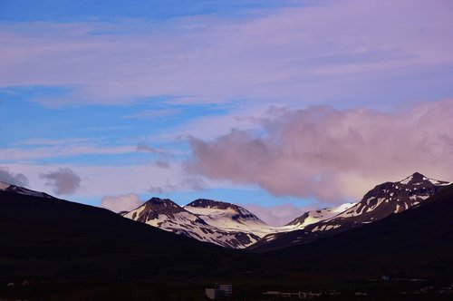 landscape  mountains  snow