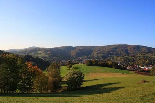 landscape  nature  odenwald