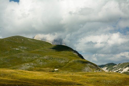 landscape  gran sasso  abruzzo
