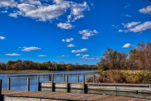 landscape  river  fall