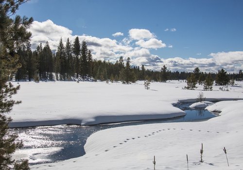 landscape  snow  scenic