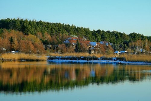 landscape  water  winter