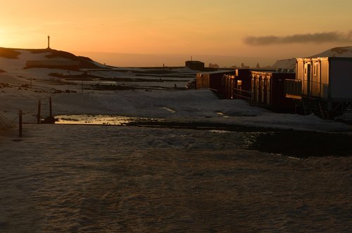 landscape  sunset  antarctica
