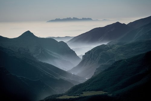 landscape  mountains  nature