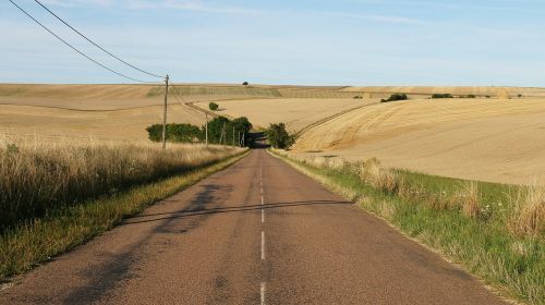 landscape france road