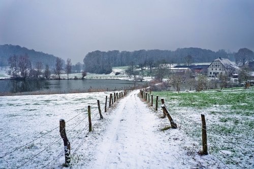 landscape  winter  snow