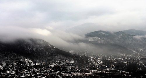 landscape  winter  clouds