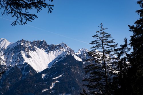 landscape  mountains  mountain peaks