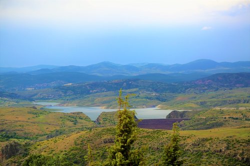 landscape  nature  dam