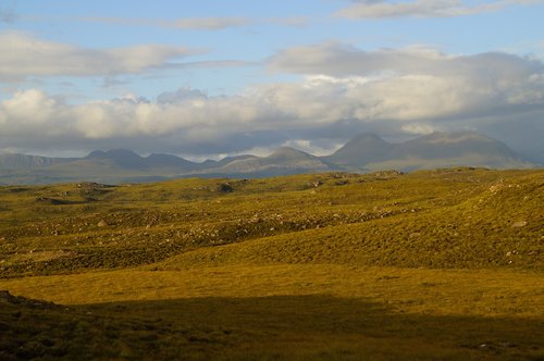 landscape  hills  highlands and islands