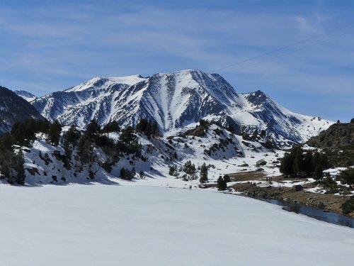 landscape  nature  snowy mountains