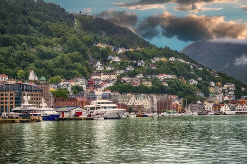 landscape  bergen  norway