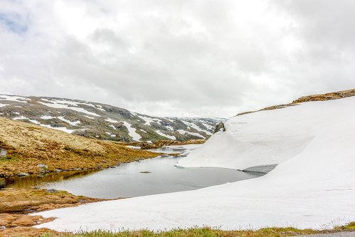 landscape  mountains  snow