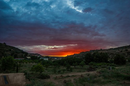 landscape  sunset  horizon