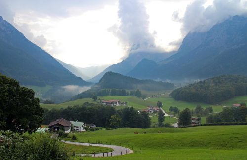 landscape upper bavaria ramsau