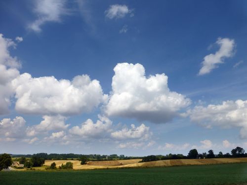 landscape mecklenburg sky