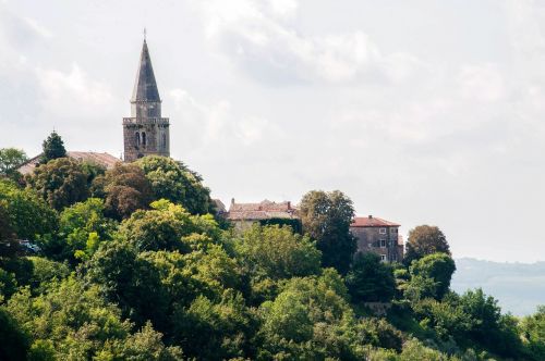 landscape campanile croatia