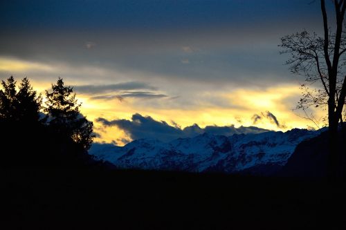 landscape nature mountains