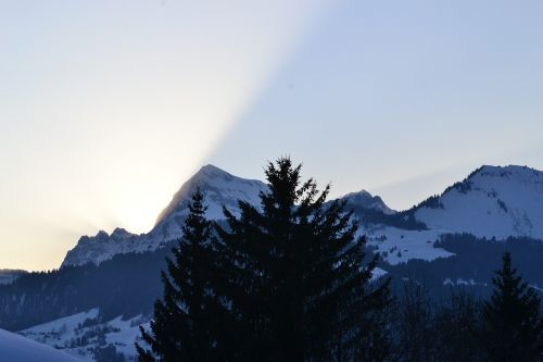 landscape mountain light