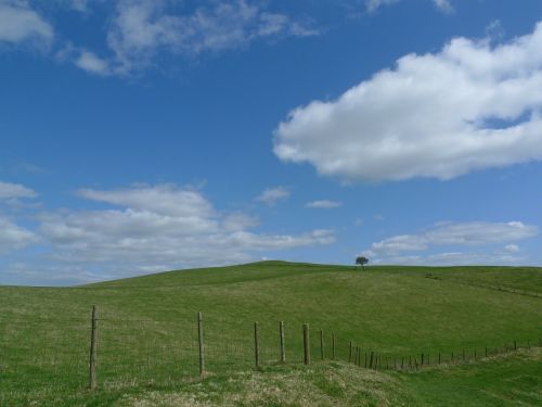 landscape fence sky