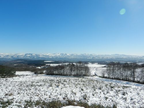 landscape snow winter