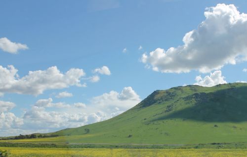 landscape green mountain