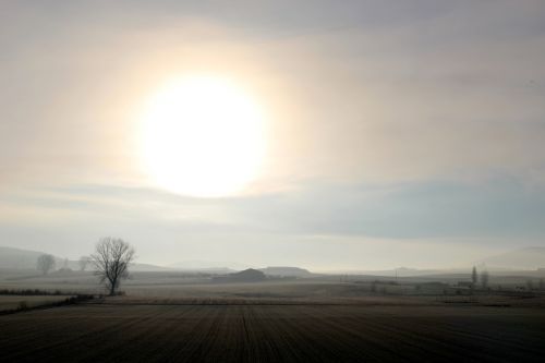 landscape dawn light