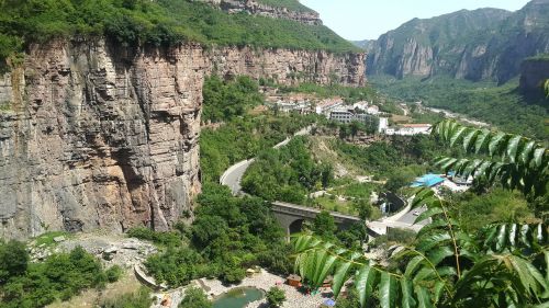 landscape taihang mountains to the grand canyon the scenery