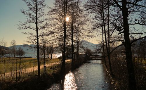 landscape nature lake