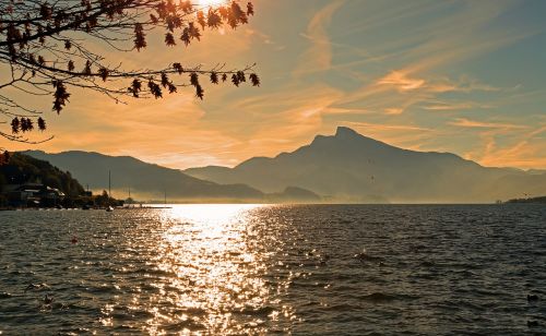 landscape lake nature